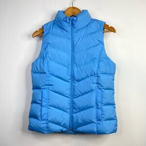 Lands End HyperDry 600 Down Feathers Puffer Vest Water Resistant Womens XS new